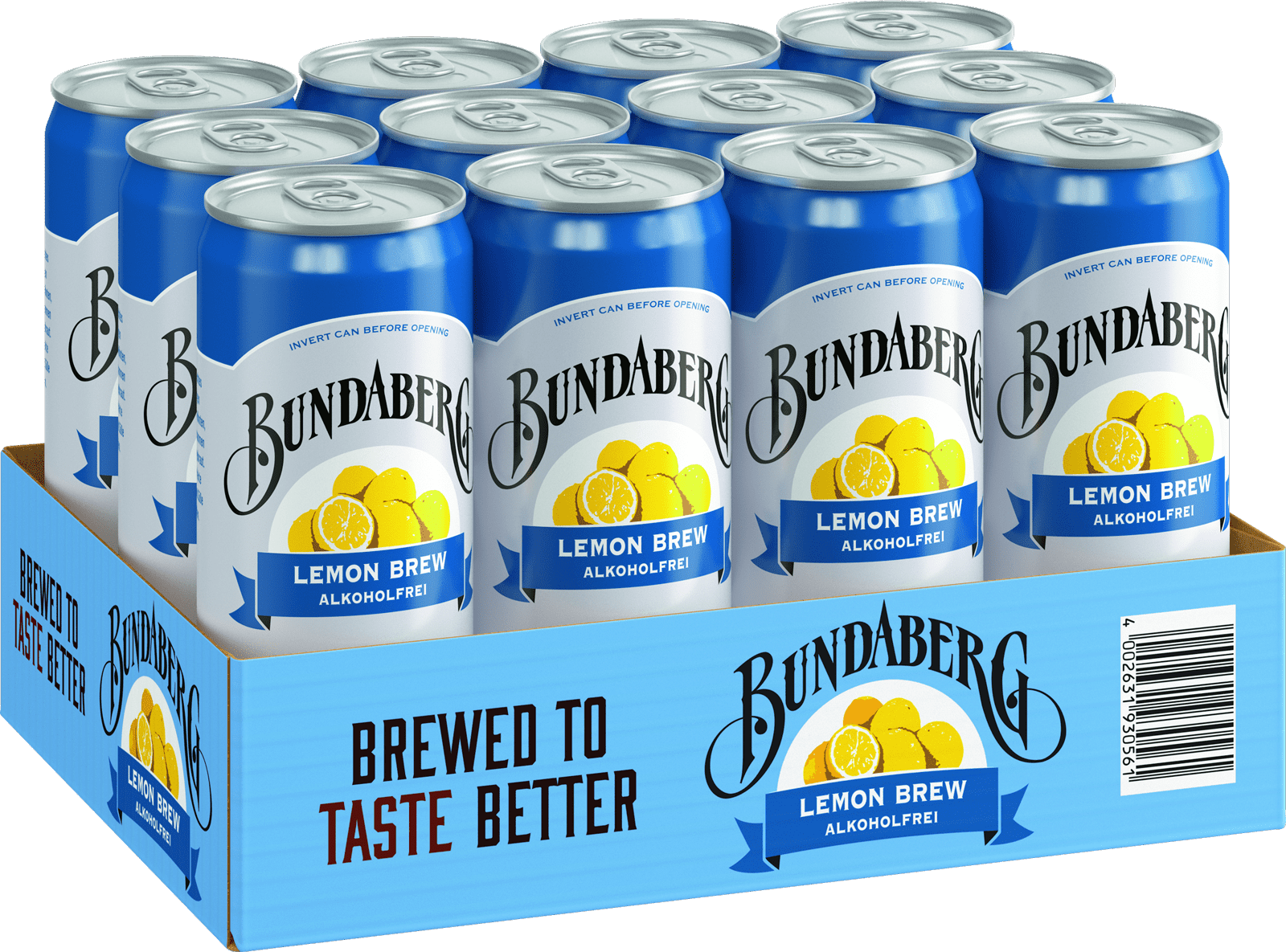 Bundaberg Lemon Brew (12 x 0.33 l)