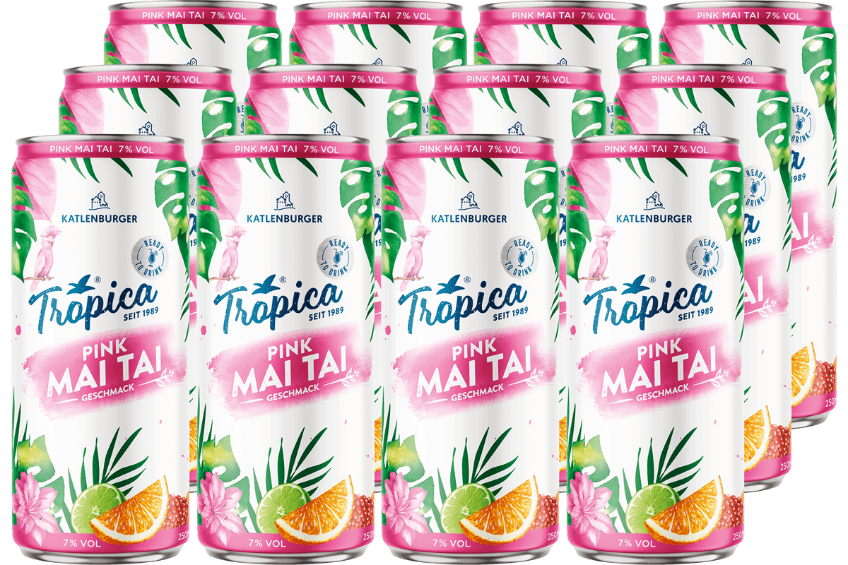 Tropica Pink Mai Tai (12 x 0.25 l)