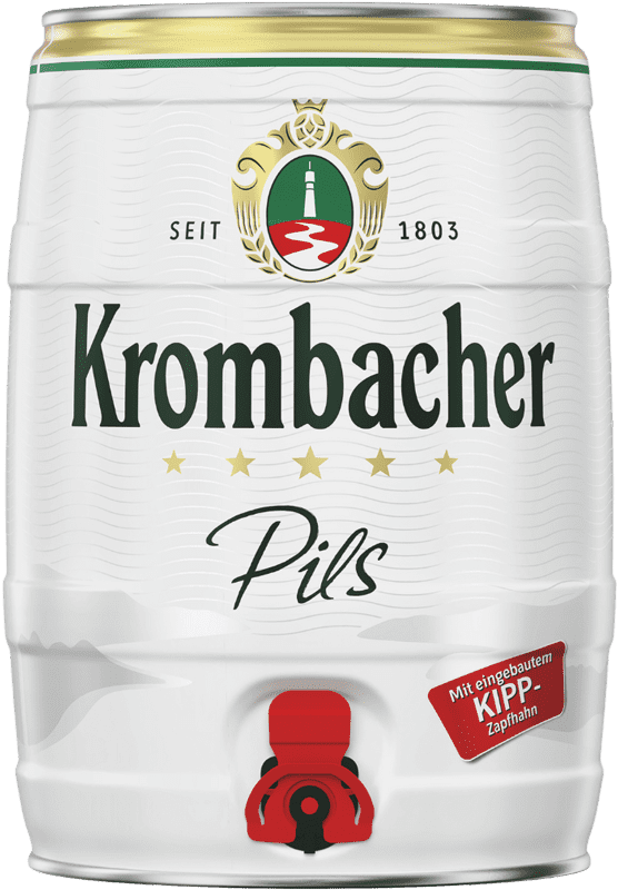 Krombacher Pils Partyfass (1 x 5.0 l)