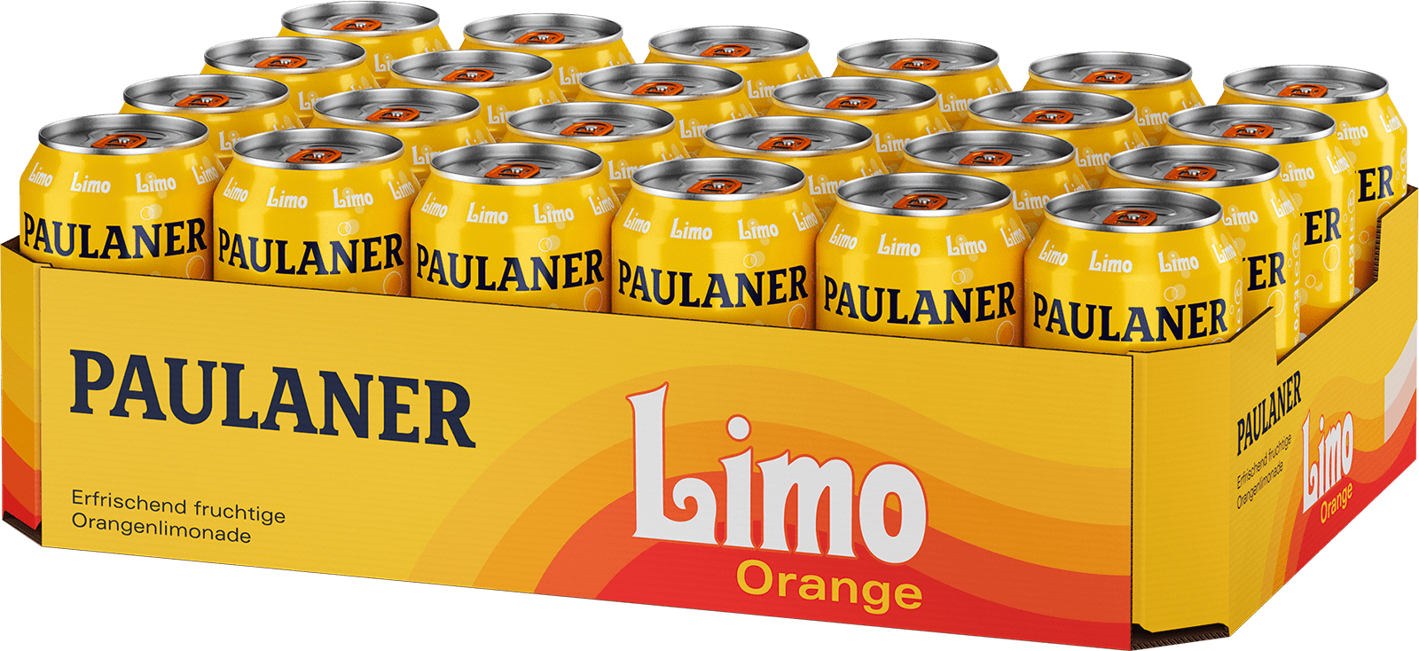 Paulaner Limo Orange (24 x 0.33 l)