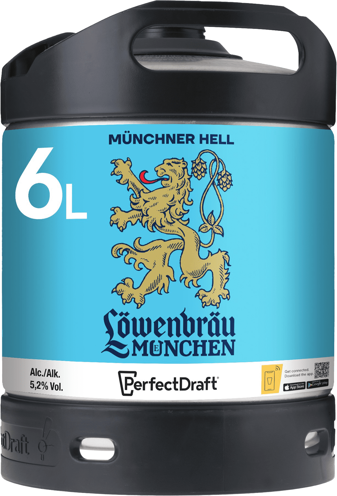 Löwenbräu Münchner Hell Perfect Draft (1 x 6.0 l)