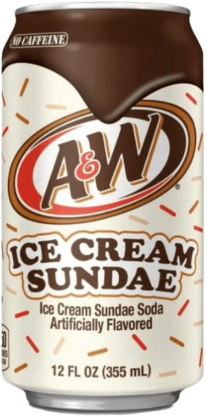 A&W Ice Cream Sundae (1 x 0.355 l)