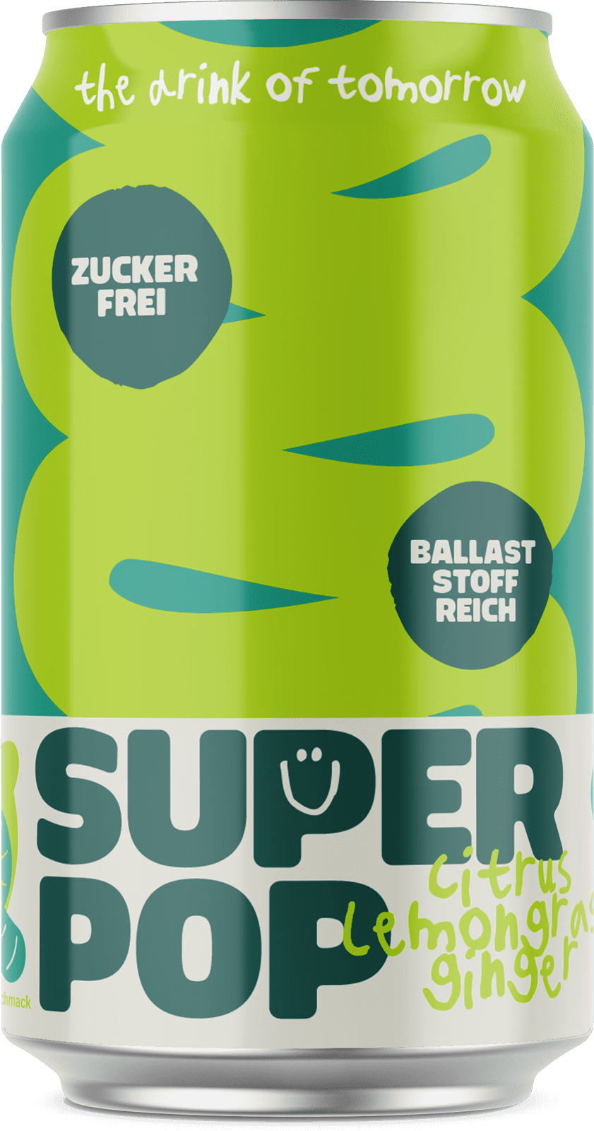 Super Pop Citrus-Zitronengras-Ingwer (1 x 0.33 l)