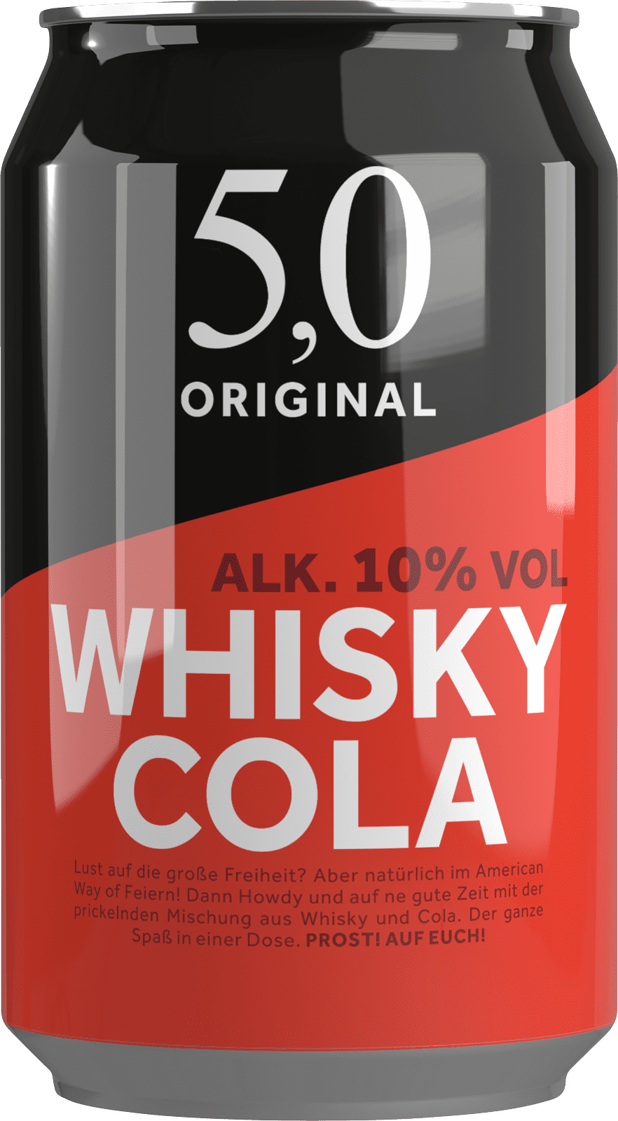 5,0 Original Whiskey Cola (1 x 0.33 l)