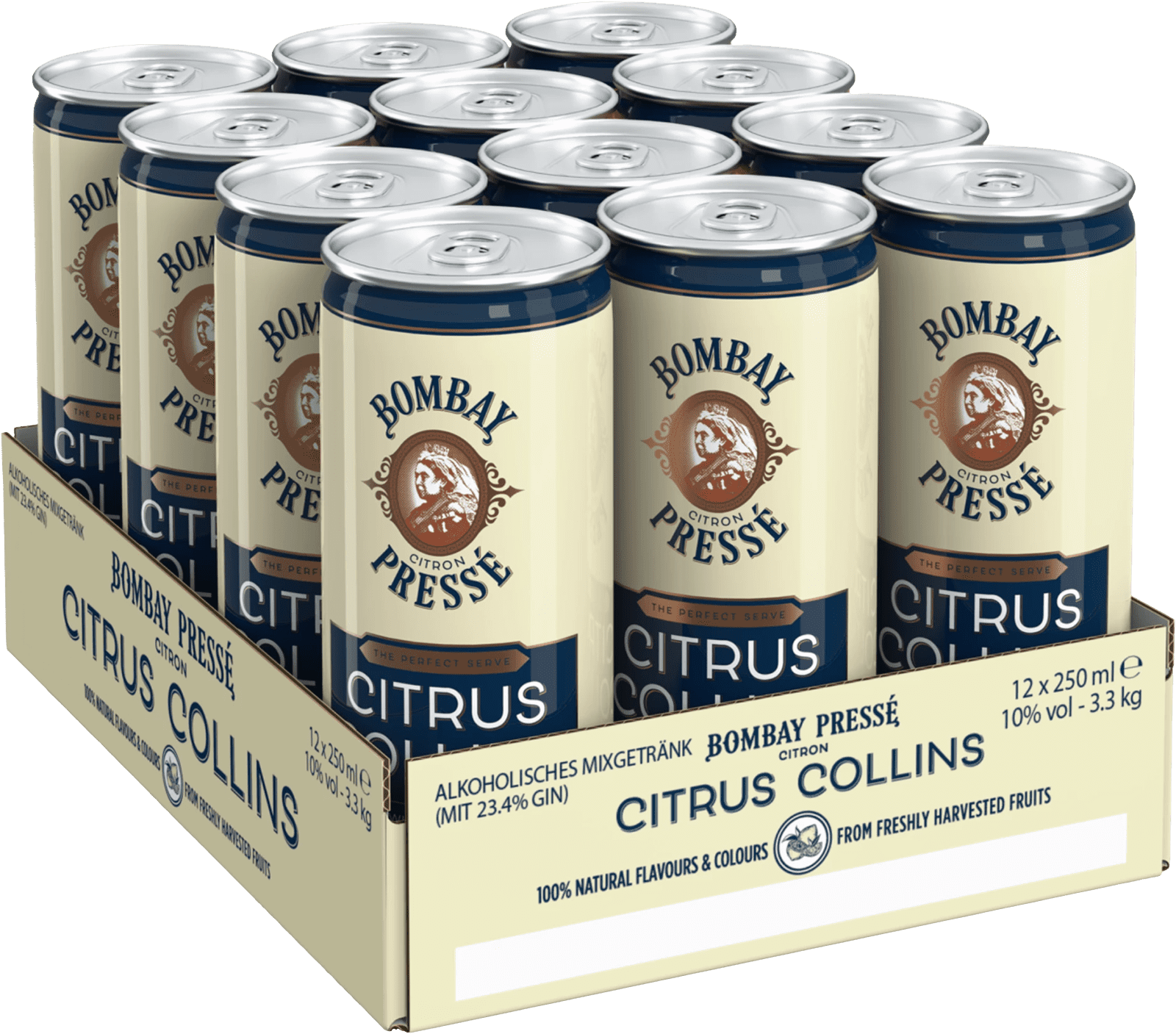 Bombay Presse Citrus Collins Bombay Presse Citrus Collins (12 x 0.25 l)