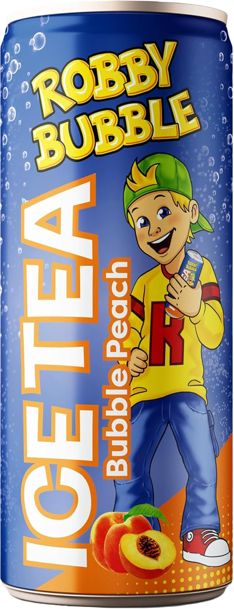 Robby Bubble Ice Tea Peach (1 x 0.25 l)