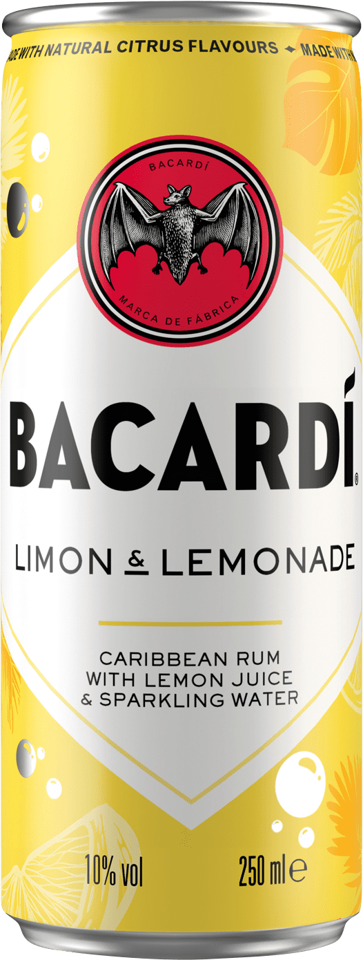 Bacardi Limon & Lemonade Bacardi Limon & Lemonade (1 x 0.25 l)