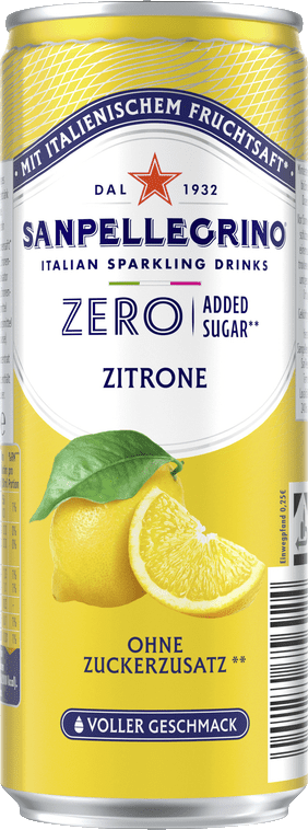 Sanpellegrino Zero Zitrone (1 x 0.33 l)