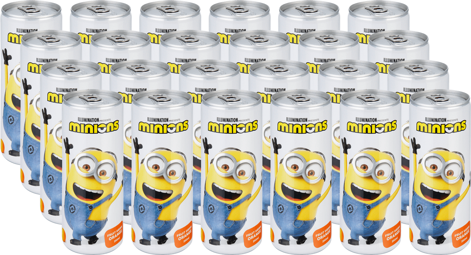 Minions Fruit Drink Orange (24 x 0.25 l)