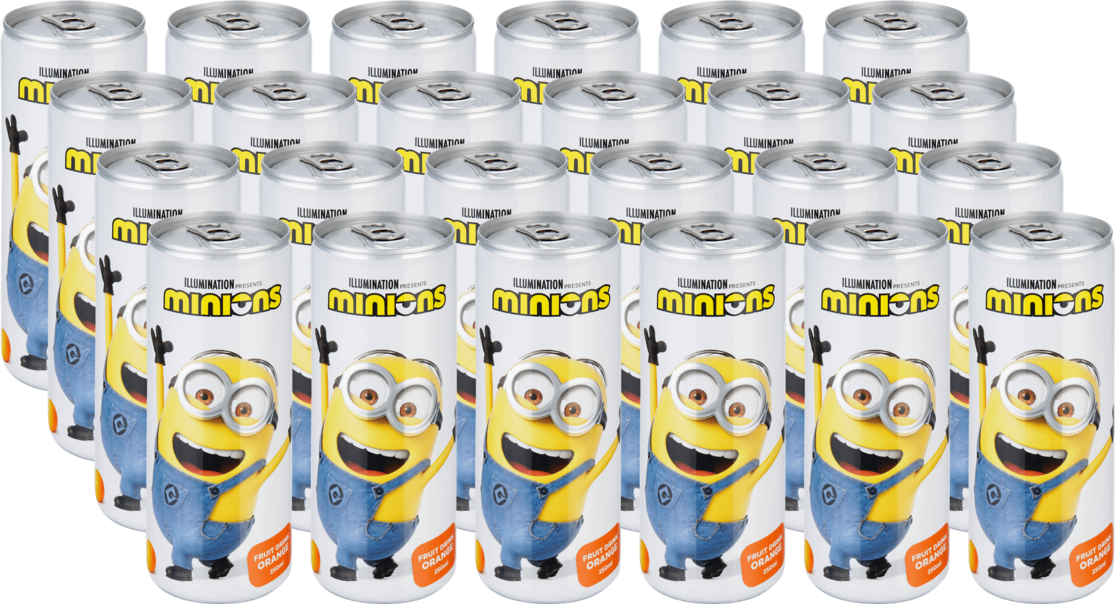 Minions Fruit Drink Orange Minions Fruit Drink Orange (24 x 0.25 l)