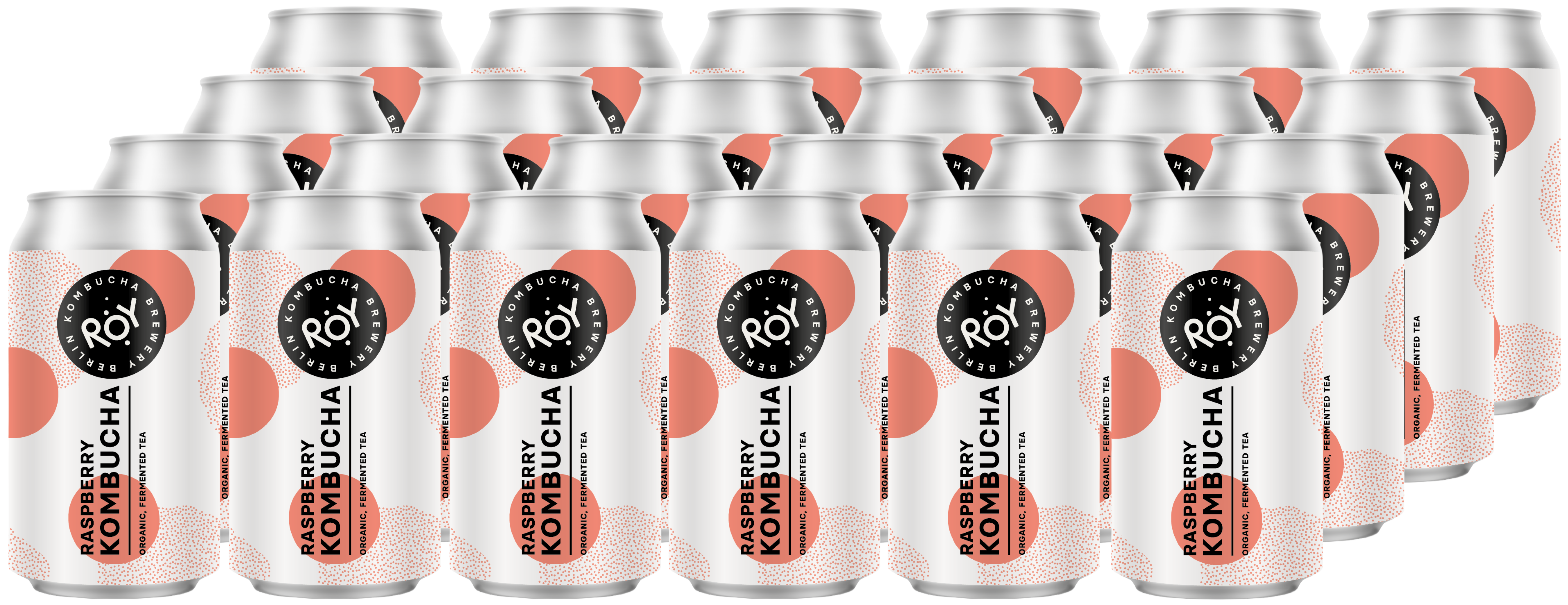 Roy Kombucha Raspberry (24 x 0.33 l)