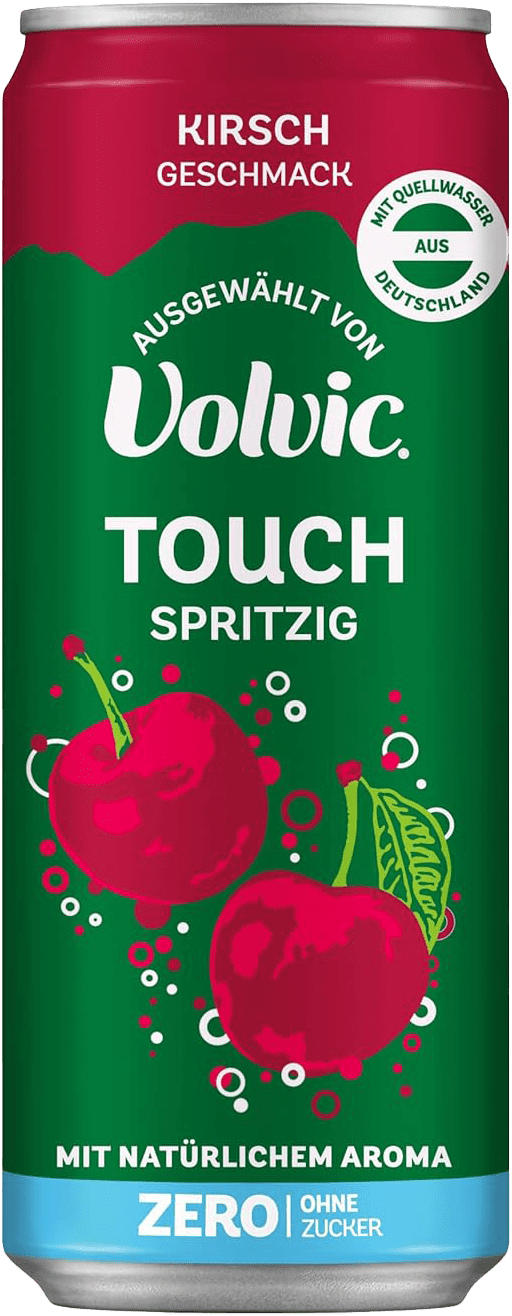 Volvic Touch Kirsch Geschmack (1 x 0.33 l)