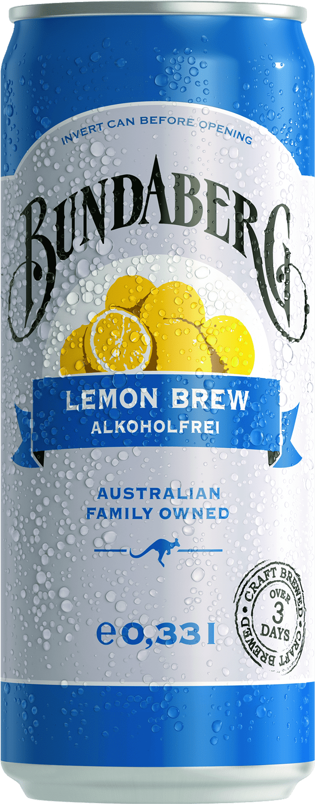 Bundaberg Lemon Brew (1 x 0.33 l)