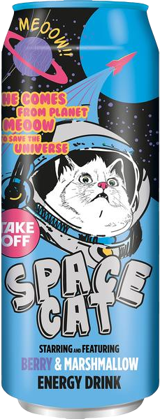 Take Off Space Cat Berry Marshmallow (1 x 0.5 l)