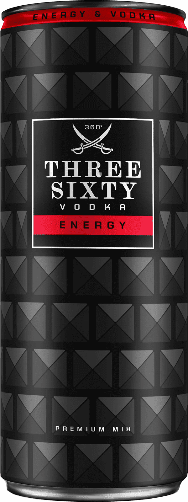 Three Sixty Vodka Energy Three Sixty Vodka Energy (1 x 0.33 l)