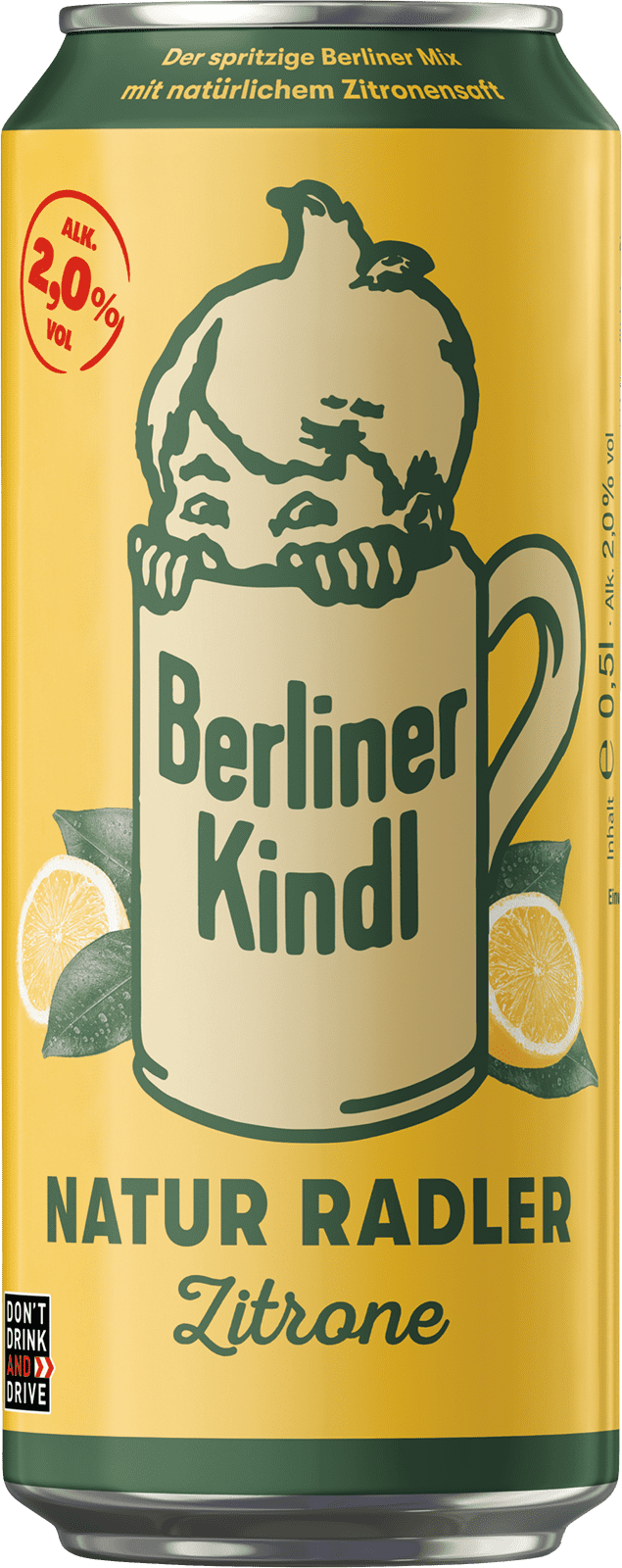 Berliner Kindl Radler Naturtrüb Berliner Kindl Radler Naturtrüb (1 x 0.5 l)