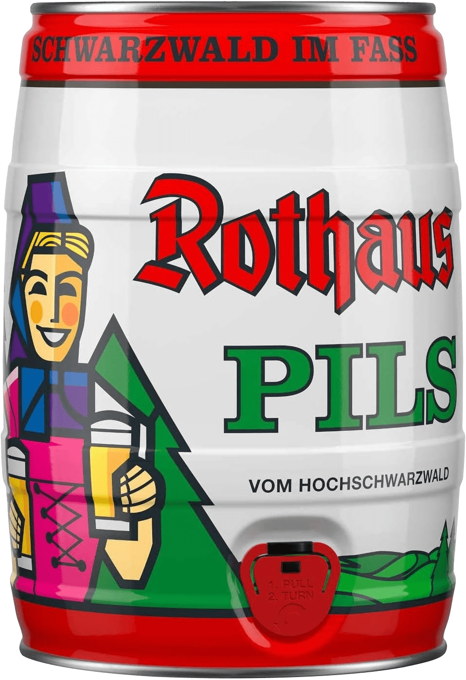 Rothaus Pils Partyfass kaufen bei Dosenmatrosen.de