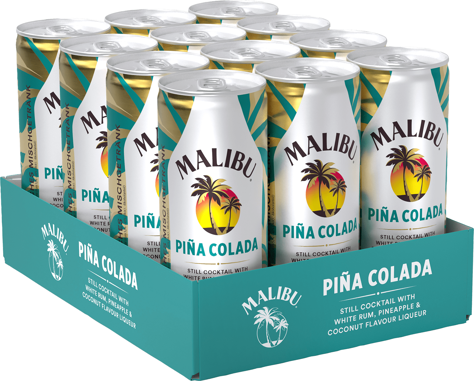 Malibu Pina Colada Malibu Pina Colada (12 x 0.25 l)