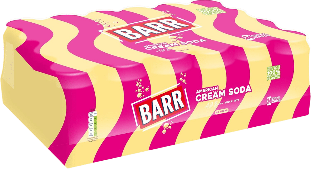 Barr Cream Soda (24 x 0.33 l)