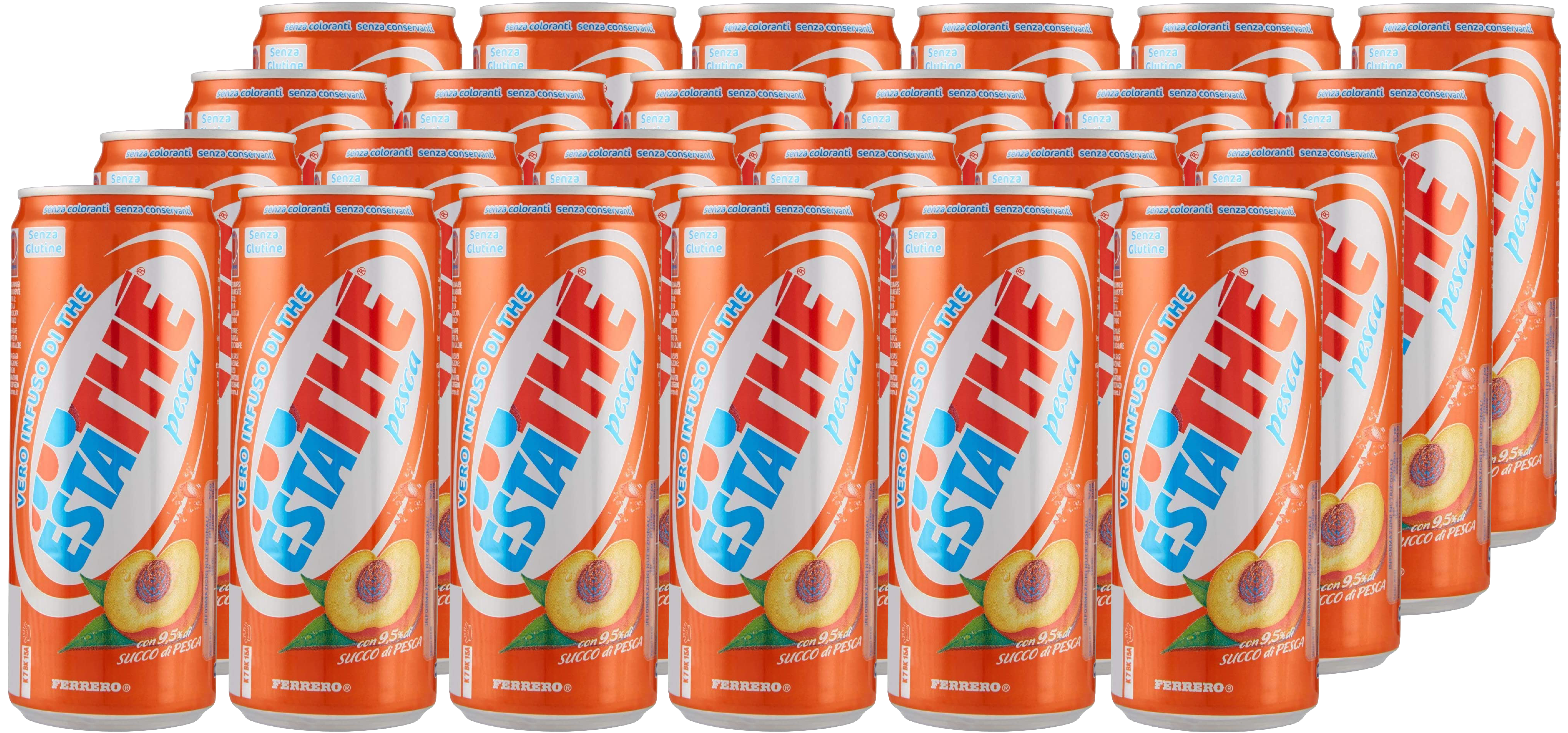 Estathe Peach Import (24 x 0.33 l)