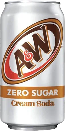 A&W Cream Soda Zero Sugar A&W Cream Soda Zero Sugar (1 x 0.355 l)