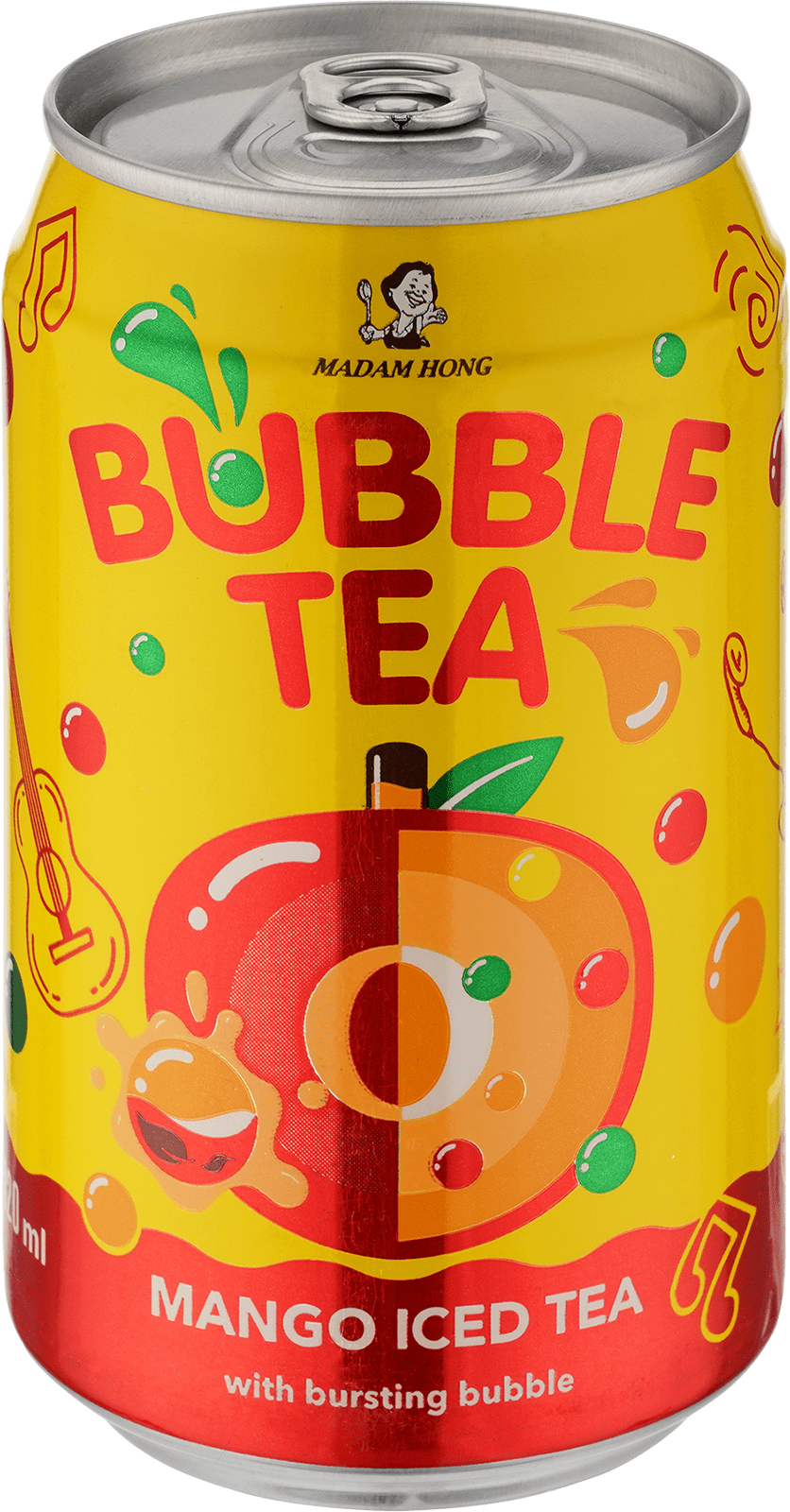 Madam Hong Bubble Tea Mango (1 x 0.32 l)