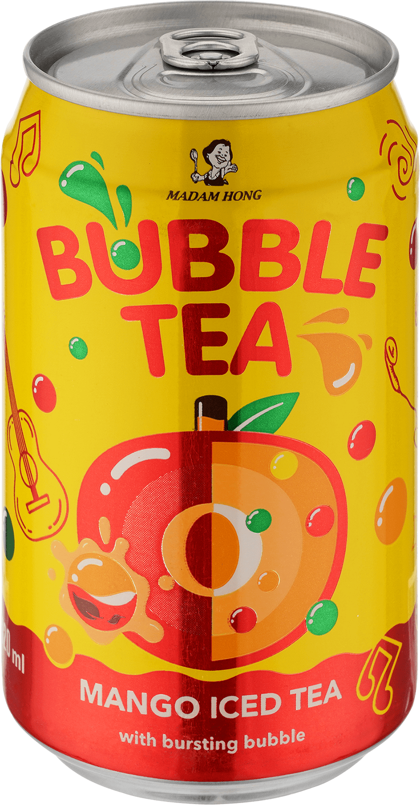 Madam Hong Bubble Tea Mango Madam Hong Bubble Tea Mango (1 x 0.32 l)