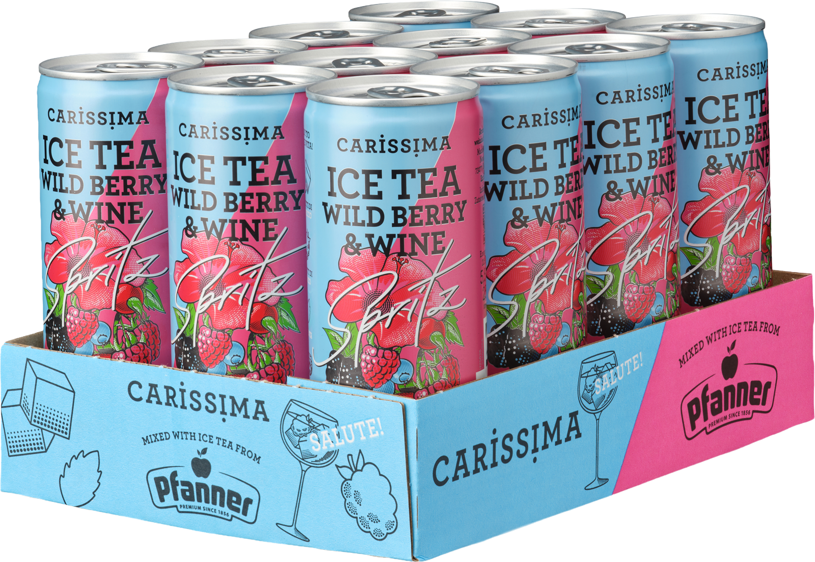 Carissima Ice Tea Wild Berry & Wine (12 x 0.25 l)