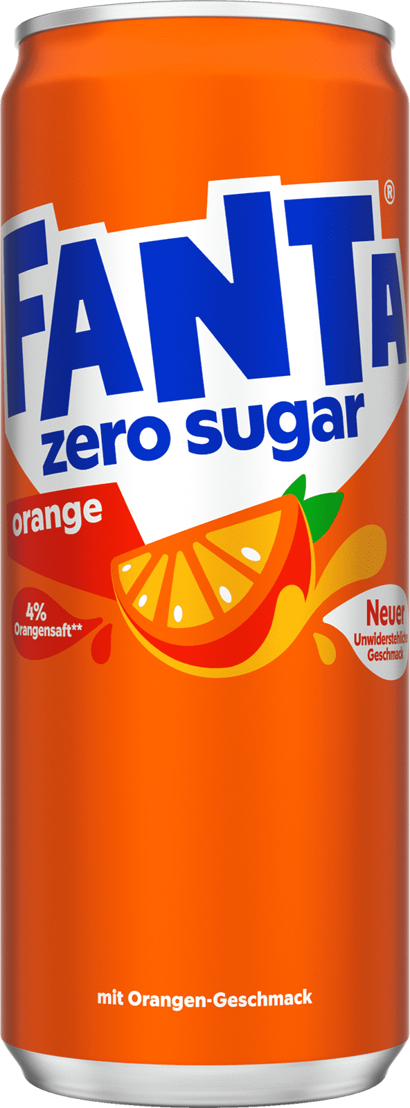 Fanta Orange Zero Fanta Orange Zero (1 x 0.33 l)
