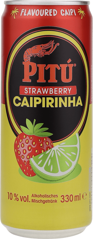 Pitu Strawberry Caipirinha (1 x 0.33 l)