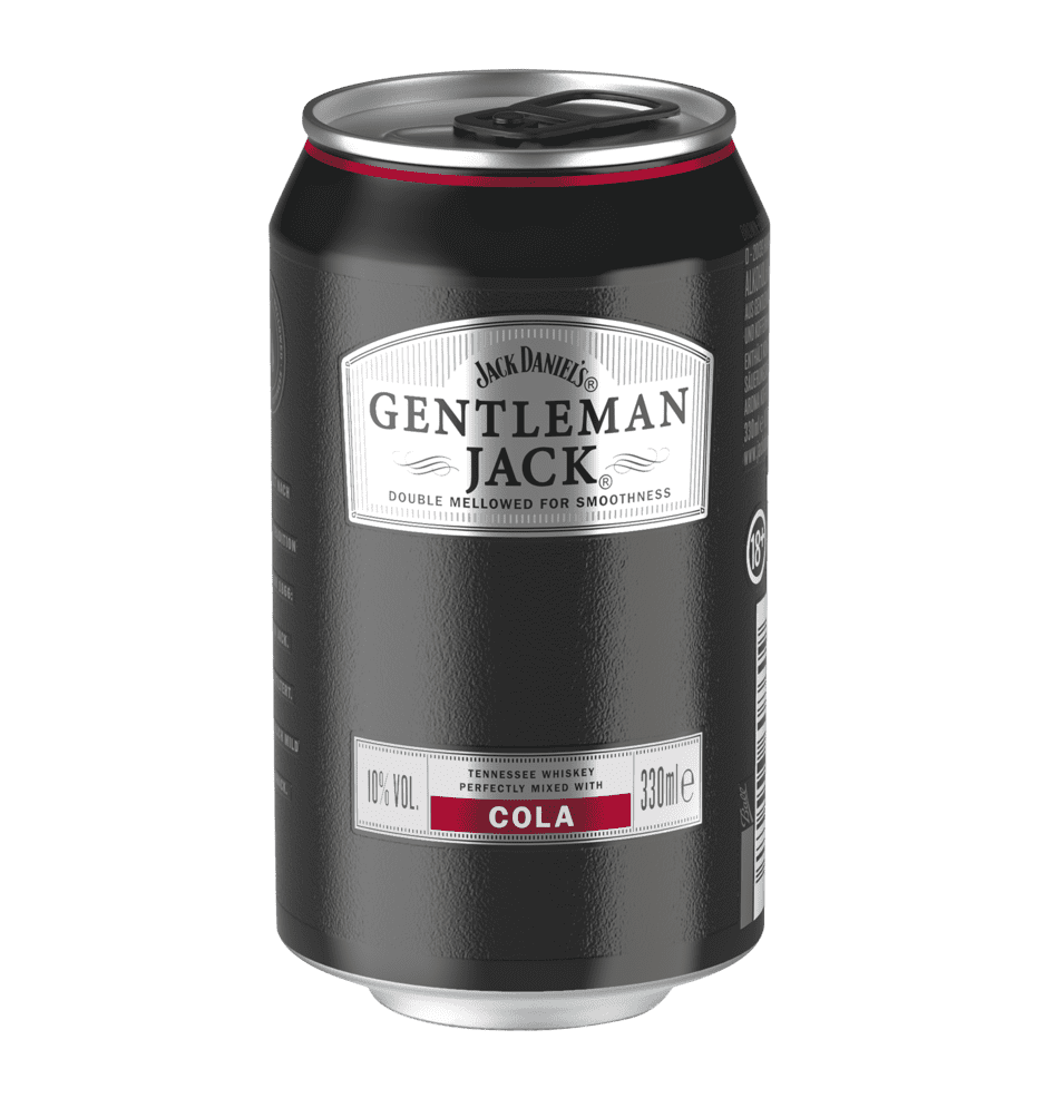Gentleman Jack & Cola (1 x 0.33 l)