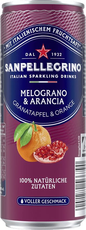 Sanpellegrino Melograno & Arancia (1 x 0.33 l)