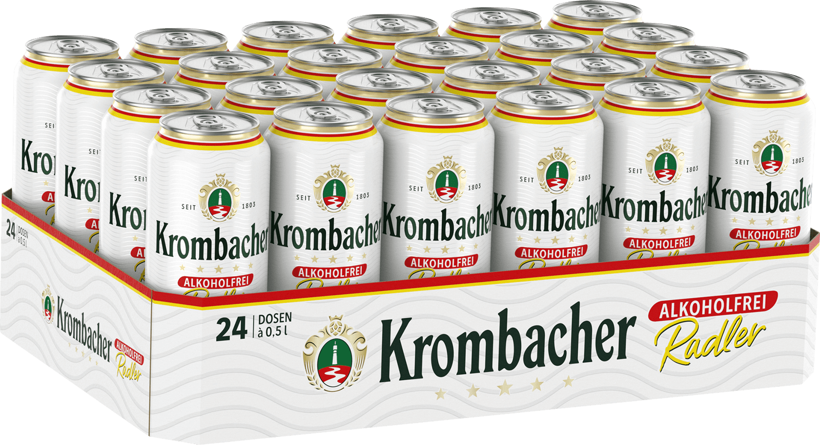Krombacher Radler Alkoholfrei  Krombacher Radler Alkoholfrei  (24 x 0.5 l)