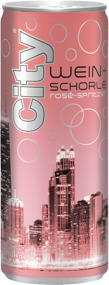 City Weinschorle Rosé (1 x 0.25 l)