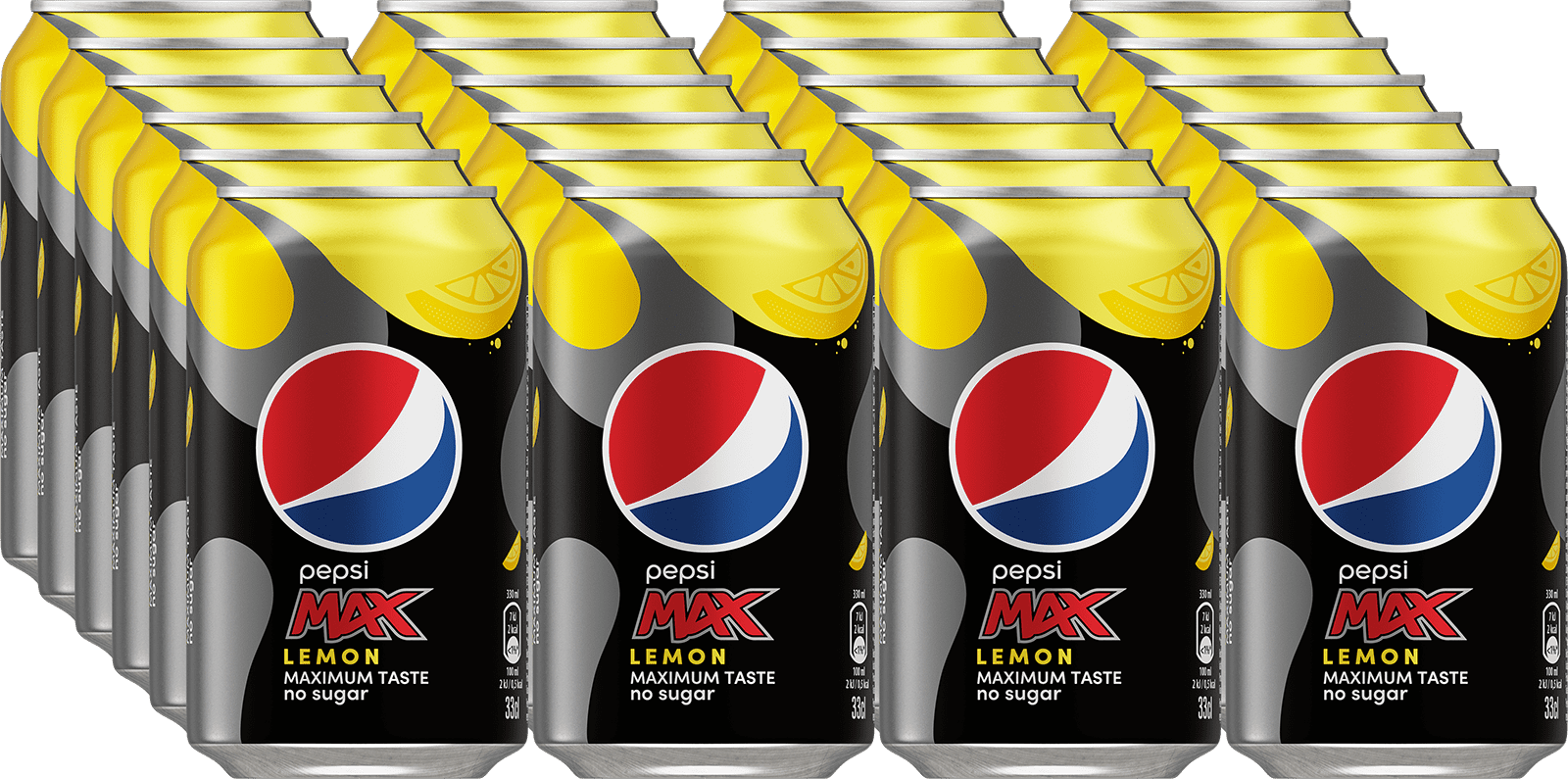 Pepsi MAX Lemon (24 x 0.33 l)