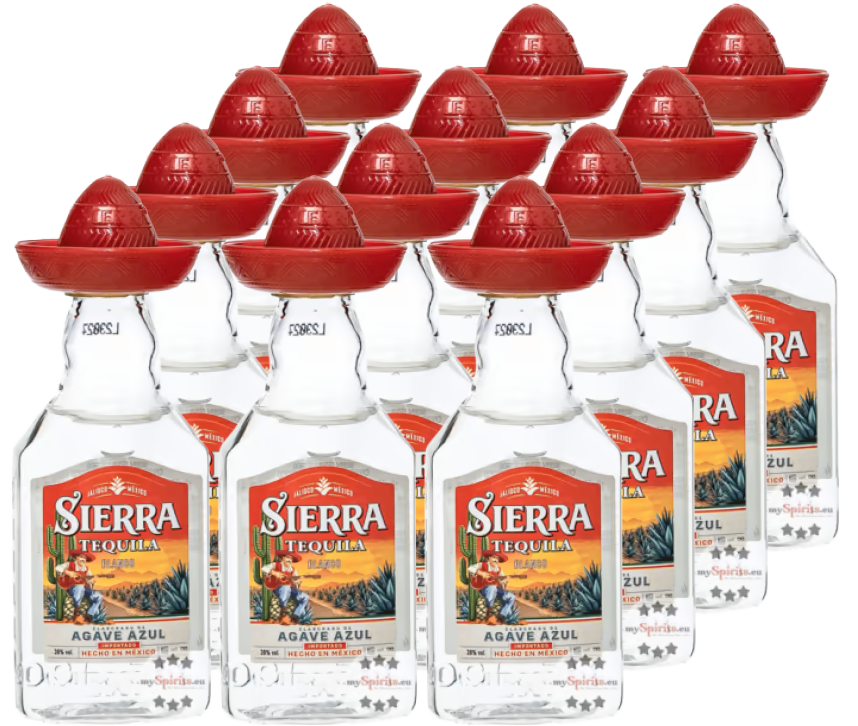 Sierra Tequila Blanco Mini (12 x 0.05 l)