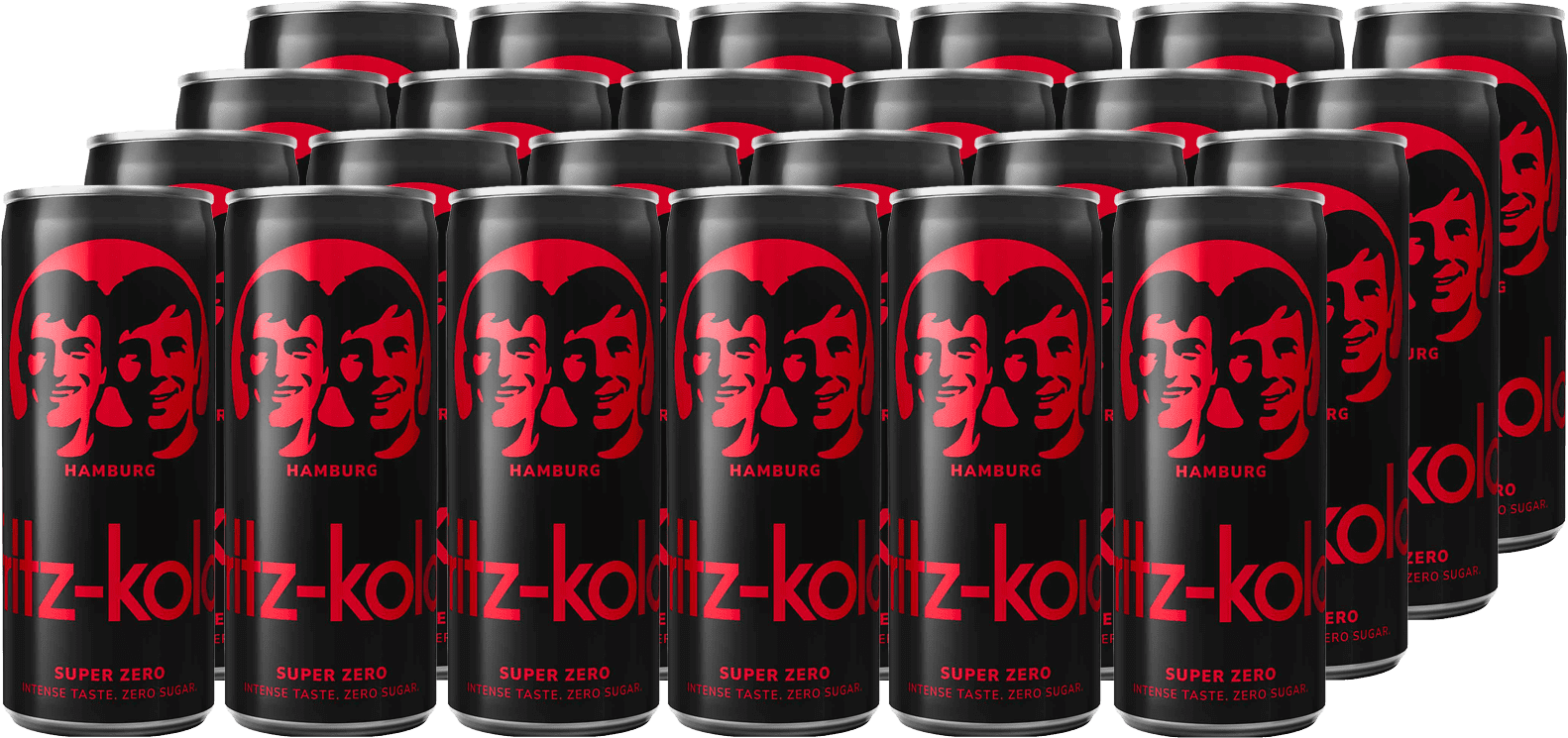 Fritz-Kola Super Zero (24 x 0.33 l)