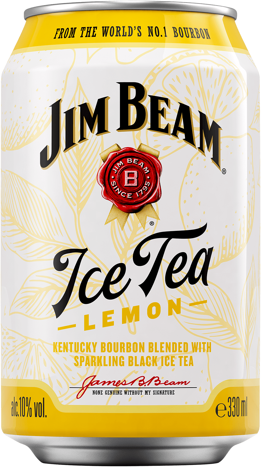 Jim Beam & Black Ice Tea Lemon (1 x 0.33 l)