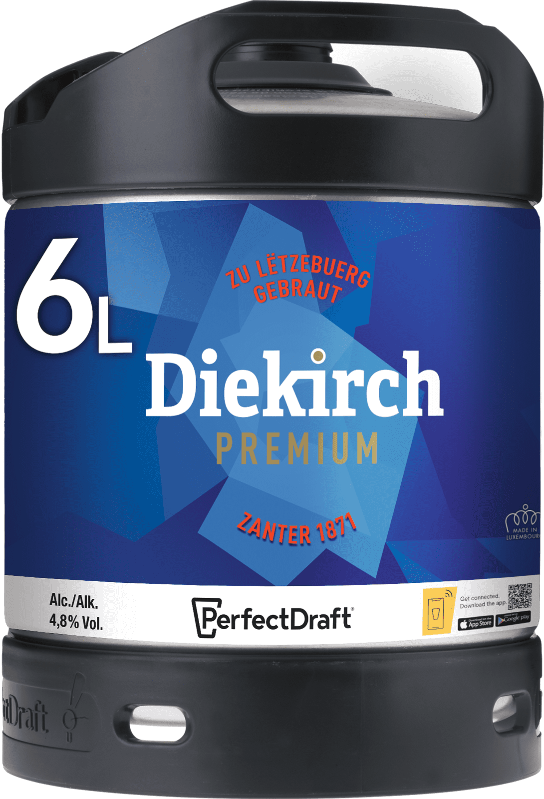 Diekirch Premium Perfect Draft (1 x 6.0 l)