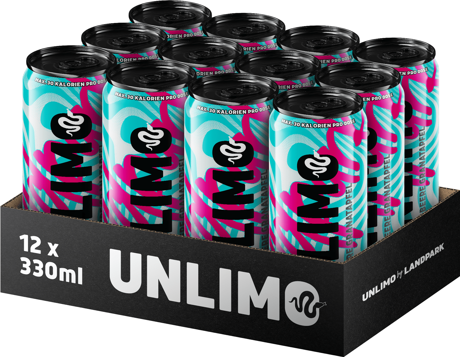 Unlimo Johannisbeere-Granatapfel (12 x 0.33 l)