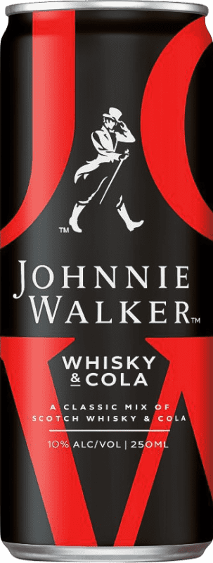 Johnnie Walker Red Label & Cola Slim Can | 12-pack | GL007513.012a